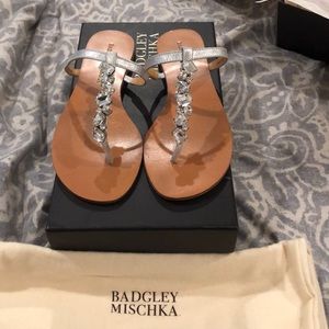 Brand new badgley Mischka sandals
